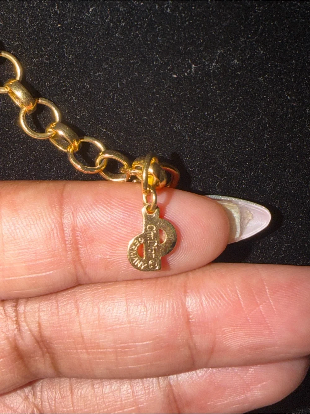 Dior Gold-Tone Chain Necklace-AMAZING CONDITION